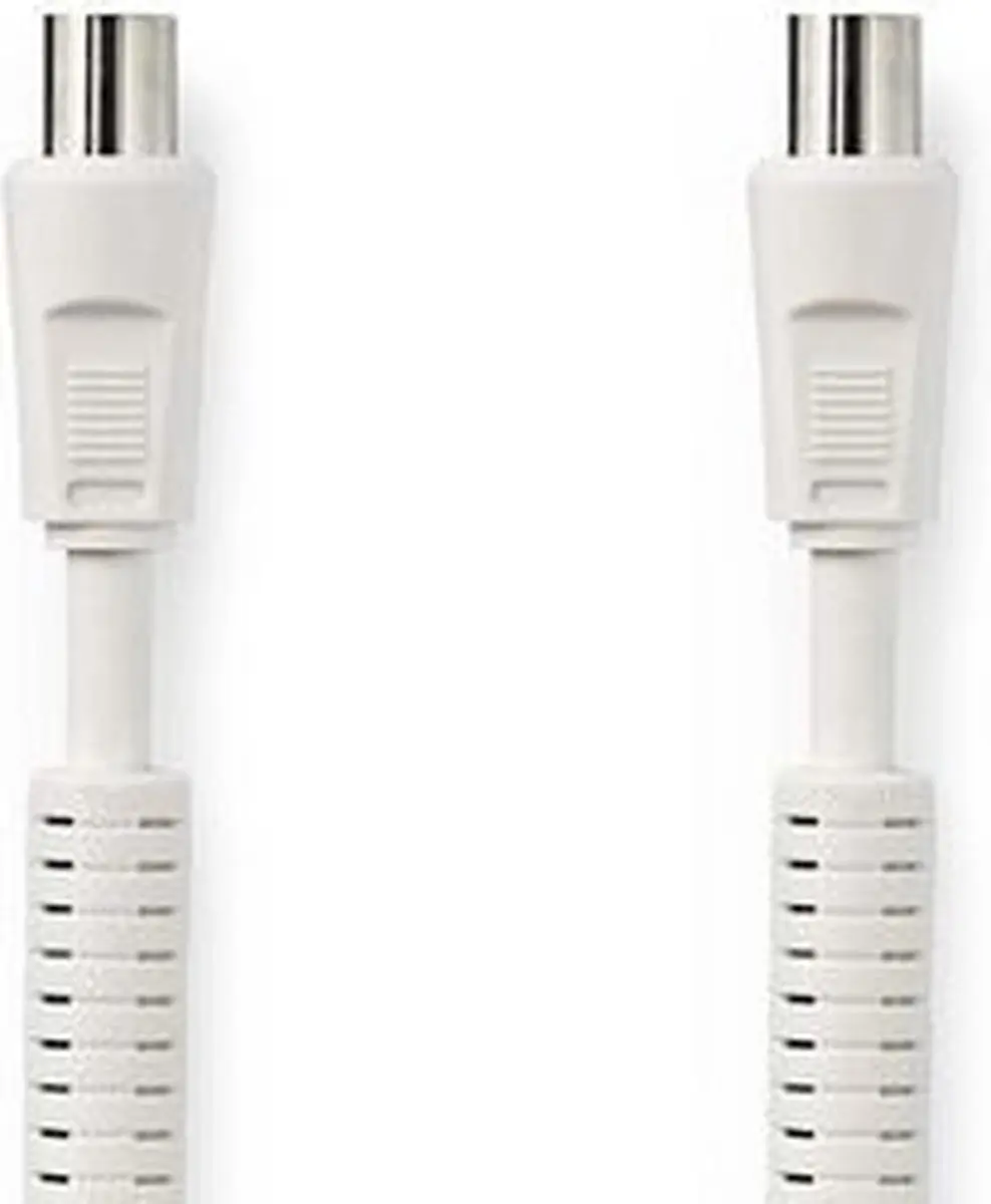 Nedis CSGP40010WT30 Coaxkabel 3m - IEC Male/IEC Female - Wit