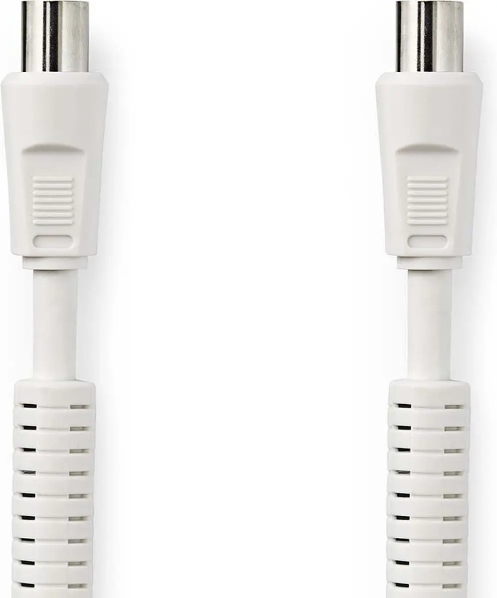 Nedis CSGP40010WT30 Coaxkabel 3m - IEC Male/IEC Female - Wit