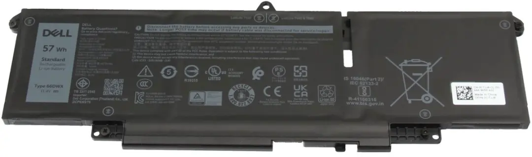 Dell 66DWX Batterij