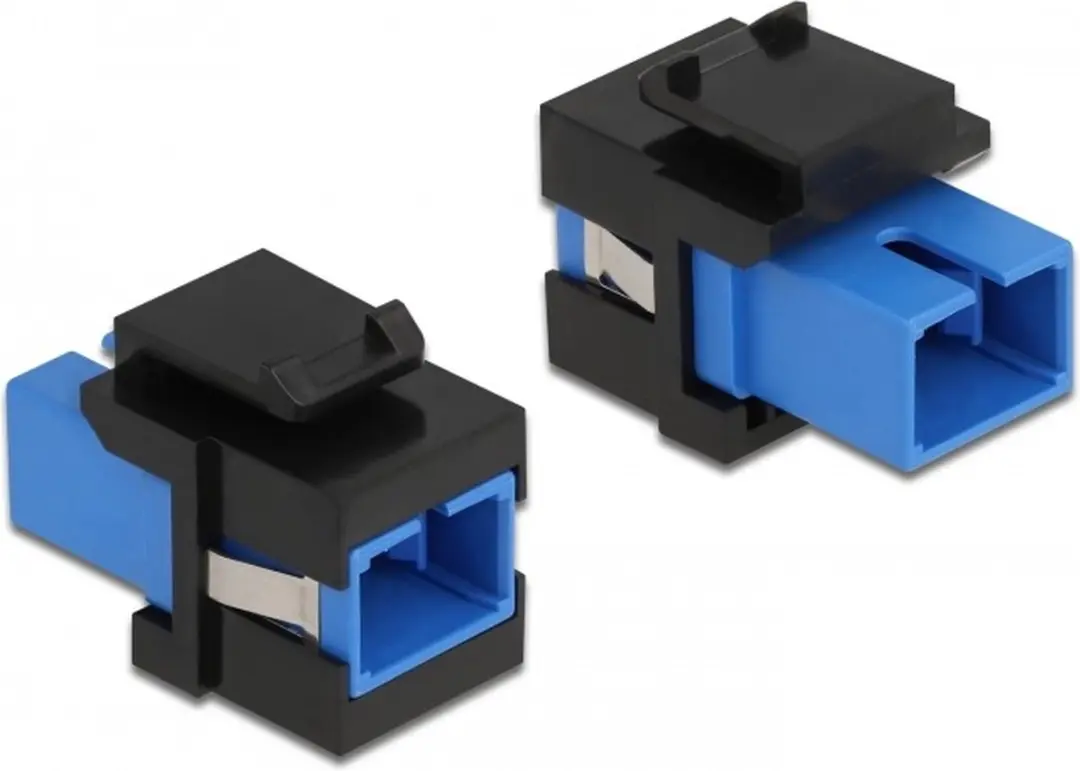 Delock Keystone Module SC Simplex - Blauw/Zwart