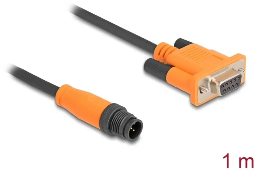 Delock M12 CAN Bus Kabel A-coded 5-pin