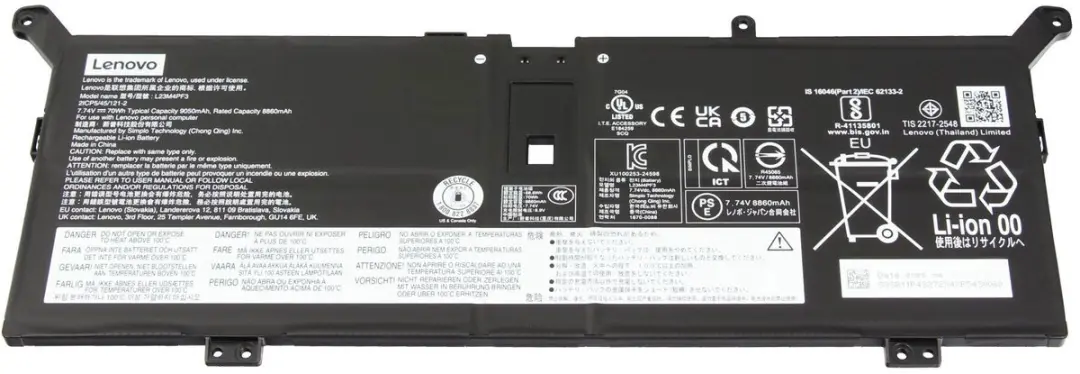 Lenovo 5B11P43271 Batterij