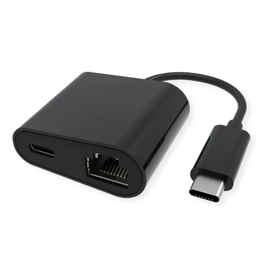 Value USB 3.2 Gen 2 Type C naar Gigabit Ethernet-converter 12.99.1118