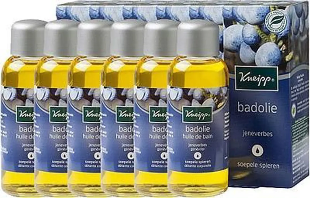 Kneipp Badolie Muscle Soothing Jeneverbes - 6x100ml
