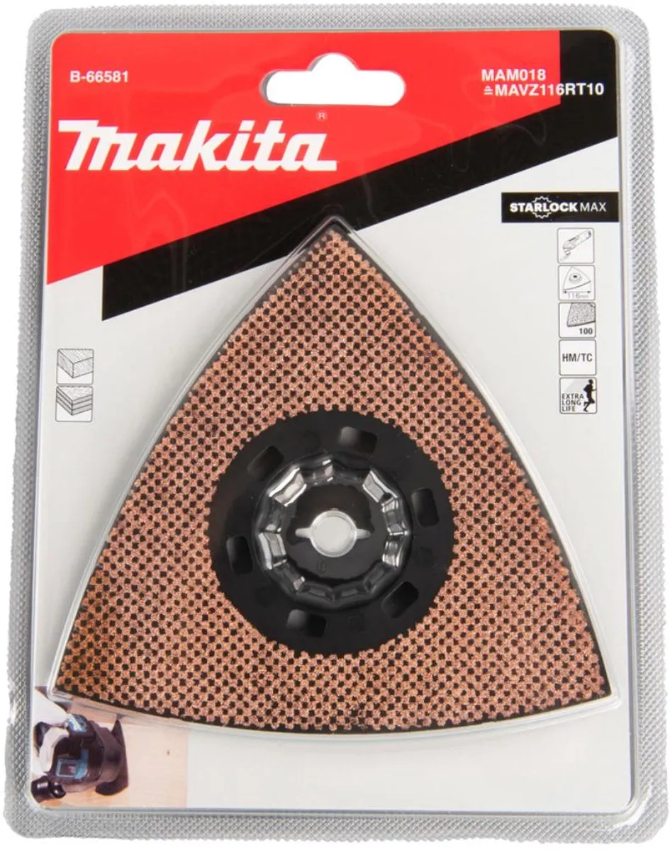Makita HM Delta Plaat 116 B-66581 - Oscillerend
