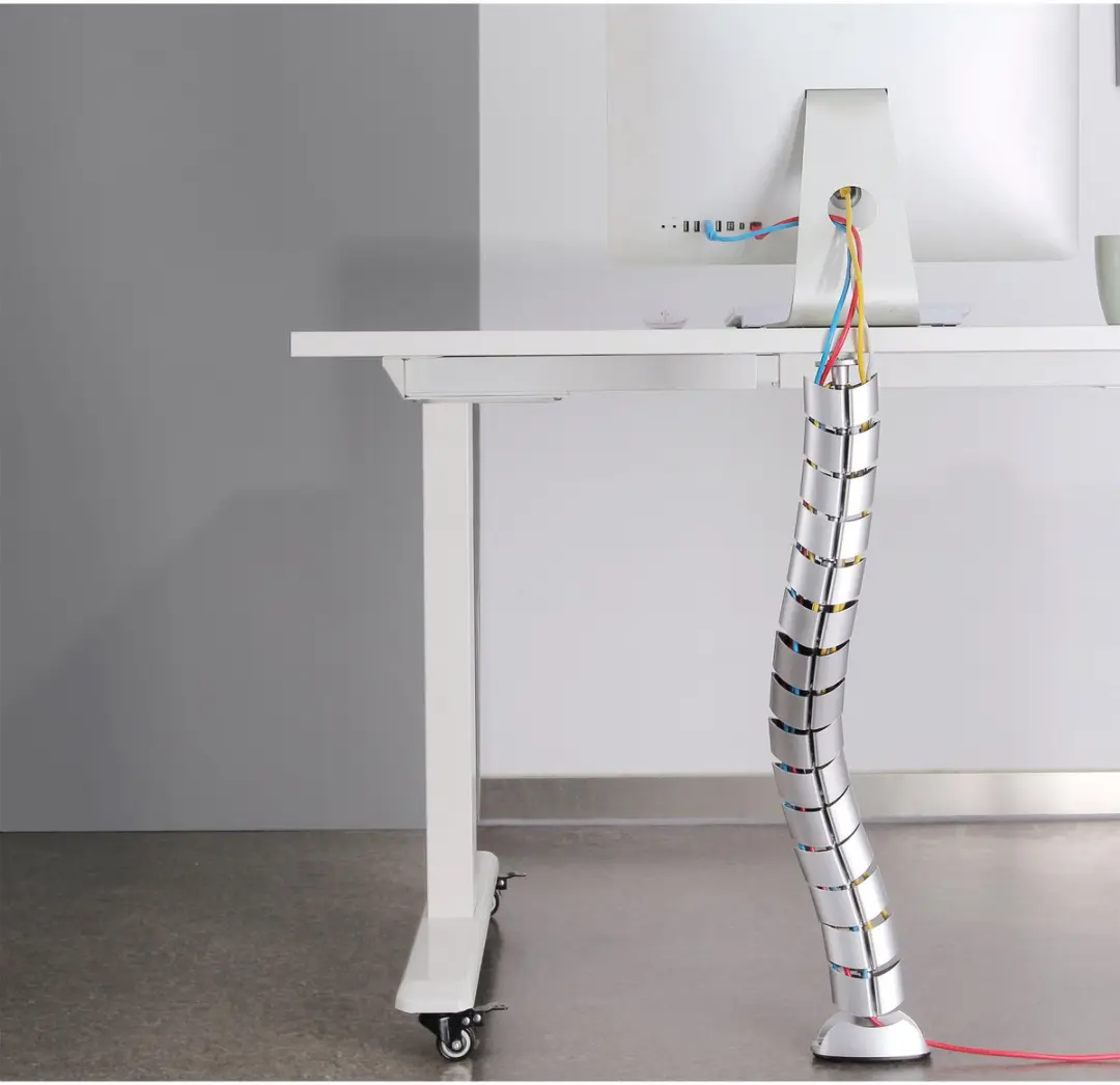 InLine Flexibele Kabelgoot Verticaal 0,80m - Zilver