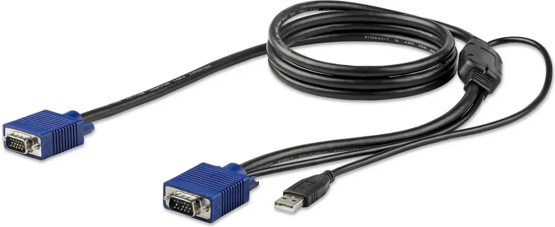 Startech RKCONSUV6 USB KVM Kabel 1,8m - Zwart