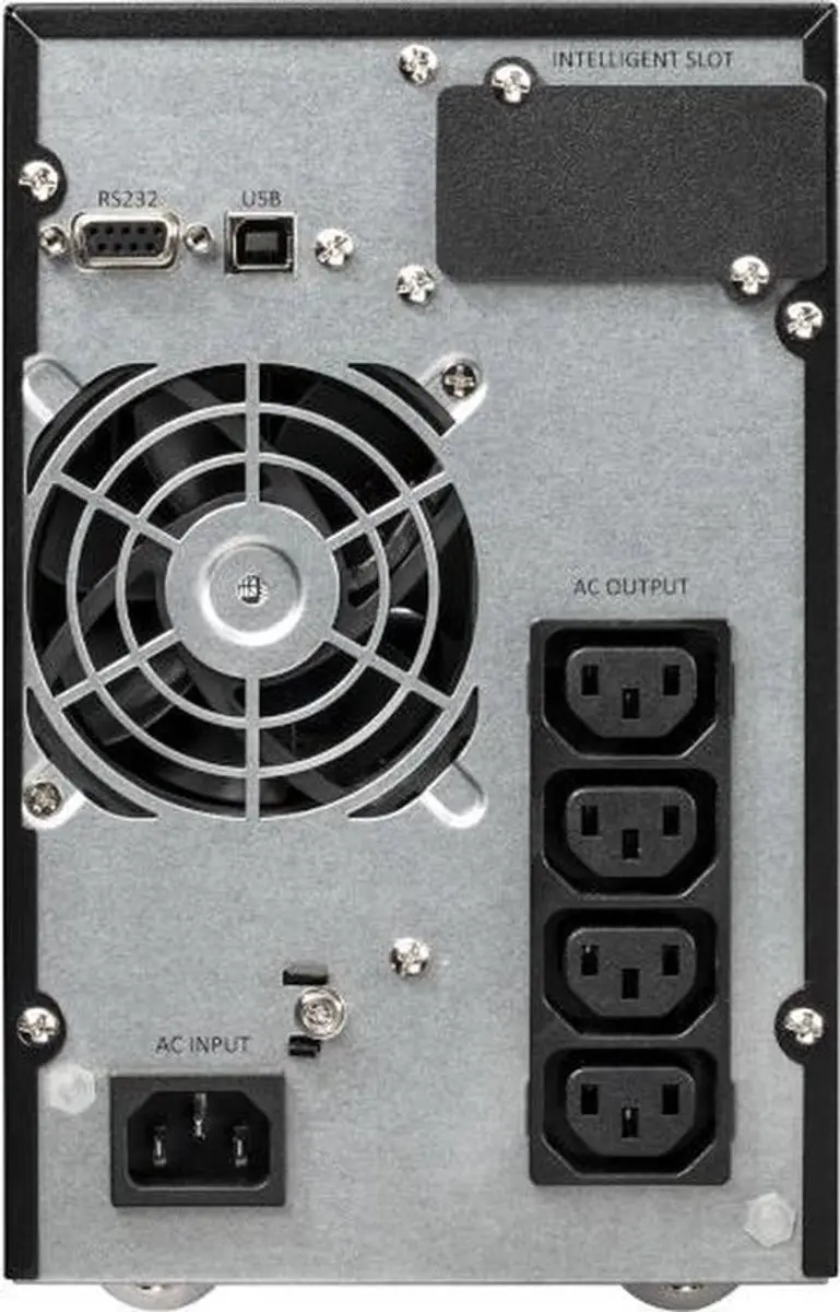 Eaton 9E1000I UPS - 800W - 4 Stopcontacten - Zwart