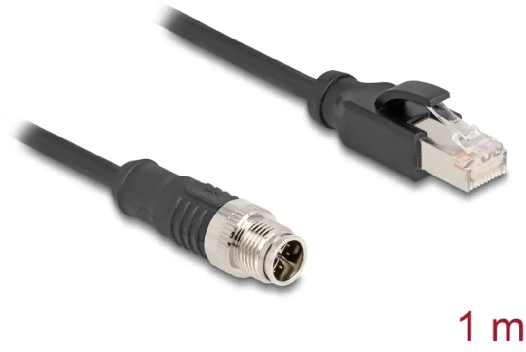 Delock M12 X-coded 8-pin Kabel