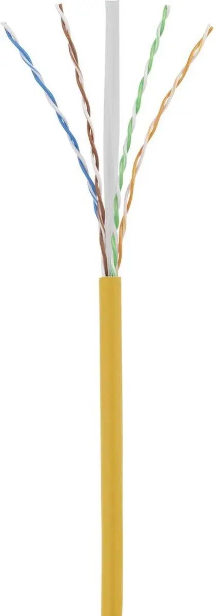 Renkforce RF-5370038 Netwerkkabel CAT 6 Geel 10m