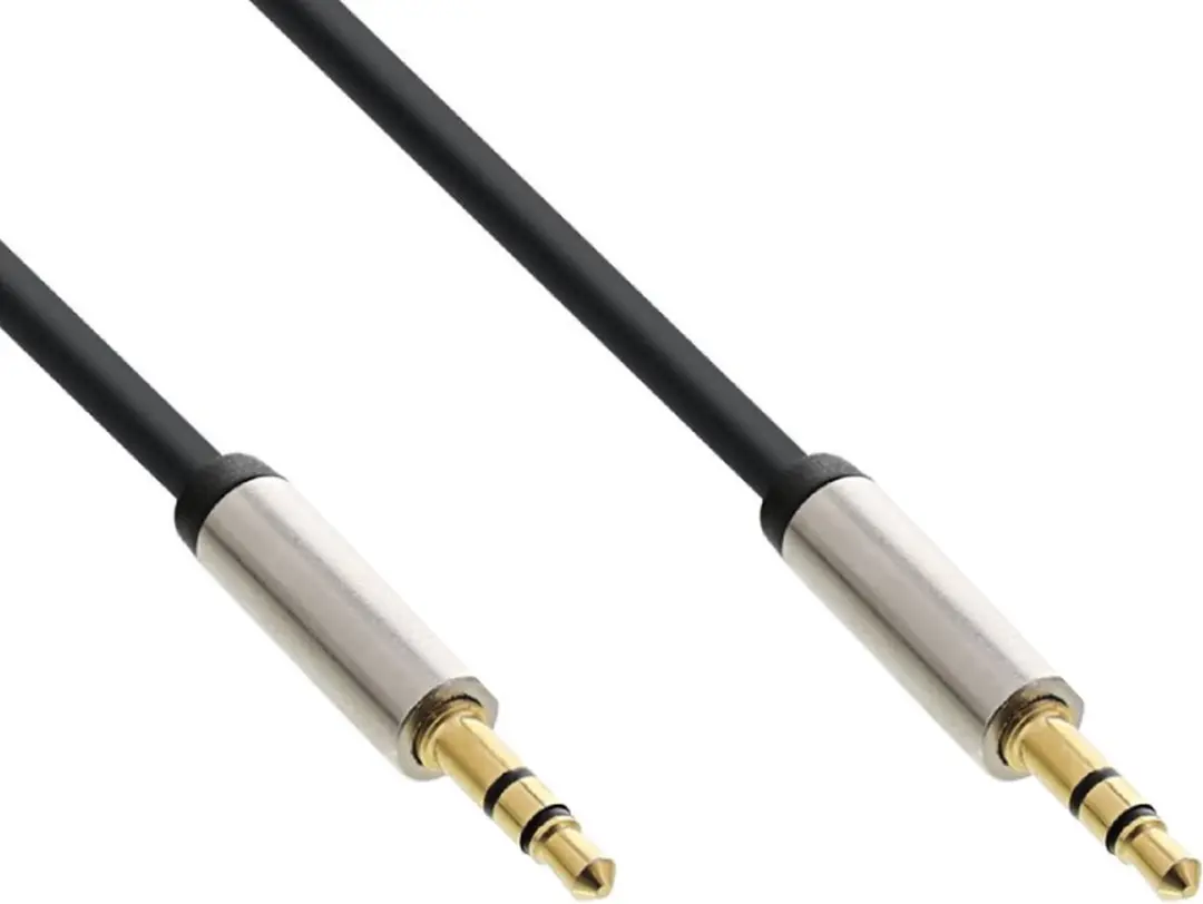 InLine 3,5mm Jack Stereo Audiokabel 10m - Zwart