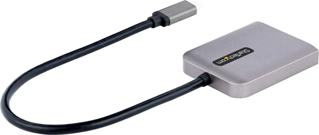 Startech MST14CD122DP USB-C Hub - 2x DisplayPort 4K 60Hz - Metaal