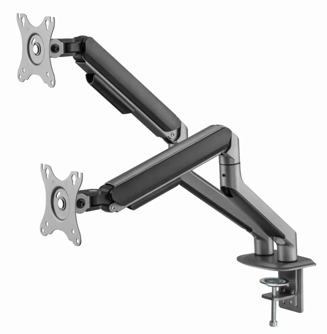 Gembird Dual Monitor Arm MA-DA2-05 - 2x 17-35" - Zwart
