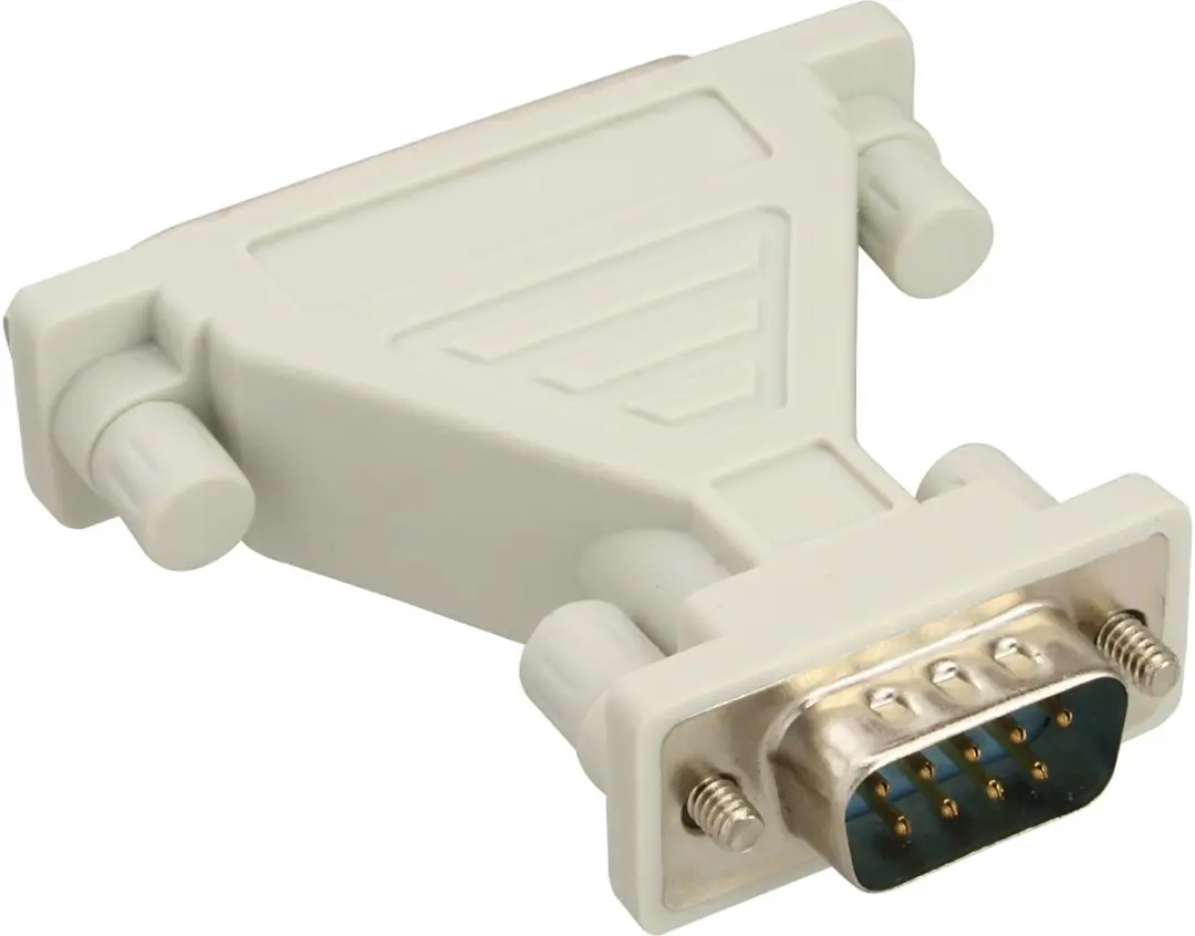 InLine 31249 Tussenstuk 9-pin Sub D - Beige