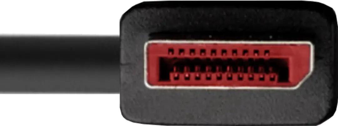 InLine DisplayPort Adapter 1.4 90° Rechts - 0,15m - Zwart