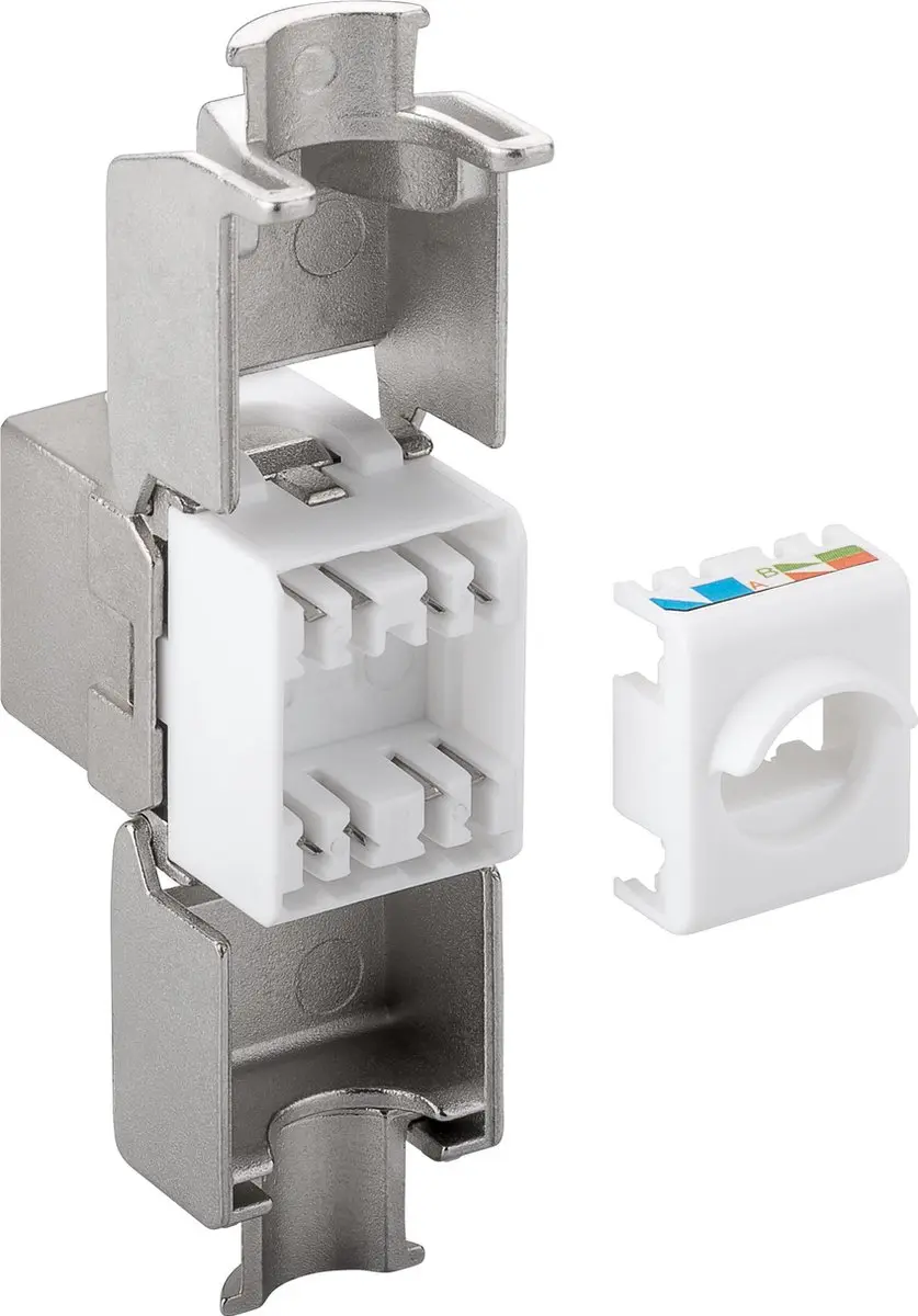 Goobay Keystone Module RJ45 CAT 6A STP 500MHz