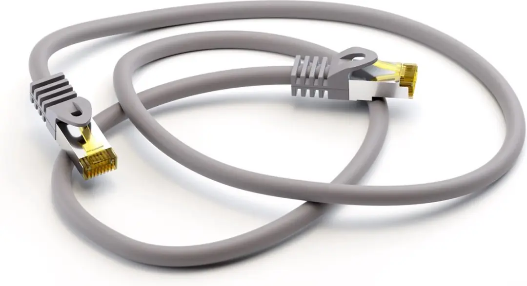 Goobay Wentronic 91666 Netwerkkabel RJ45 25m - Grijs