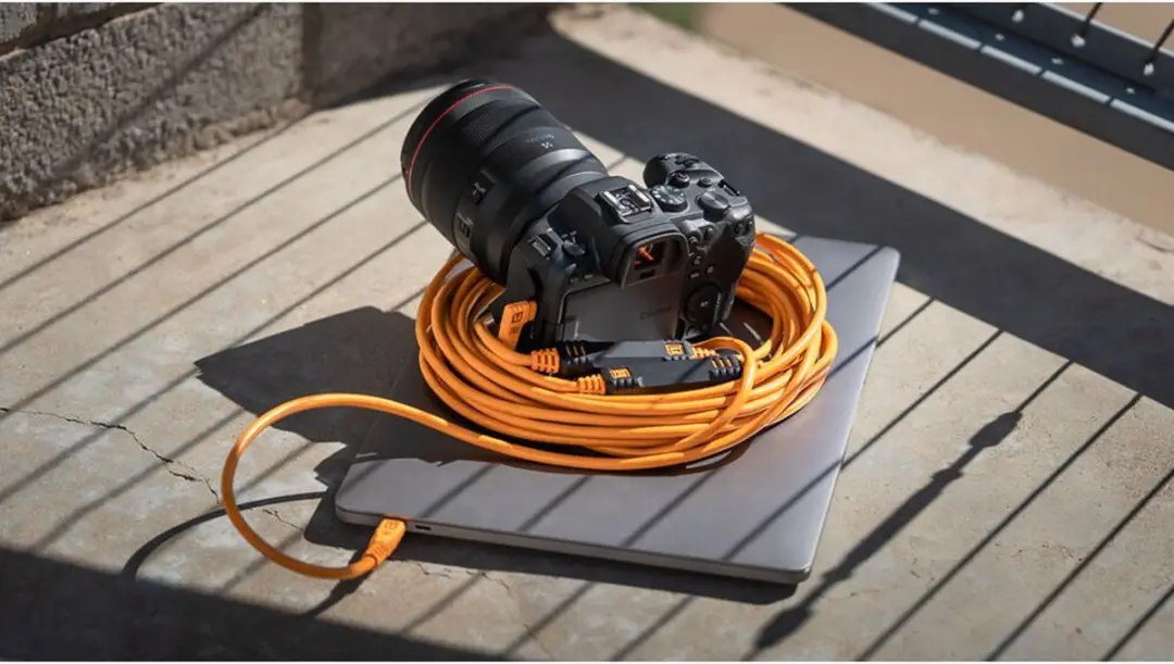 Tether Tools TetherPro USB-C 9.4m Oranje