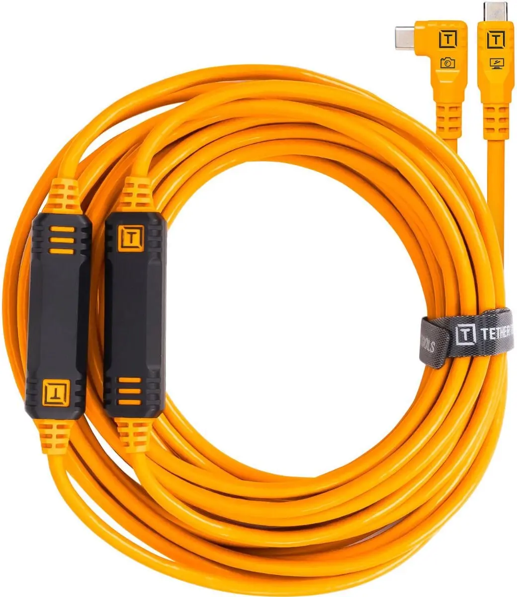 Tether Tools TetherPro USB-C 9.4m Oranje