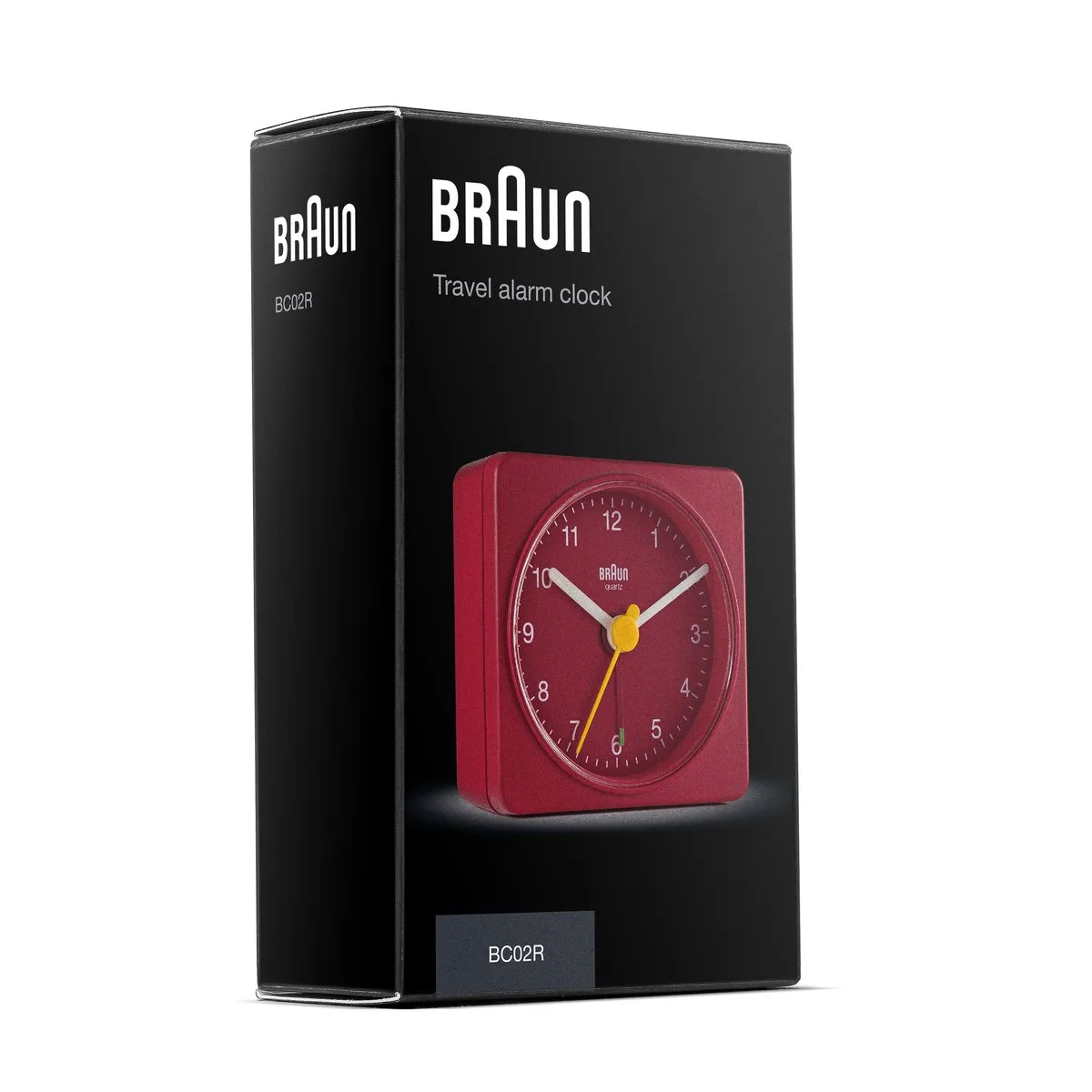Braun BC02R Analoog Reiswekker - Rood - afbeelding 5 van 6