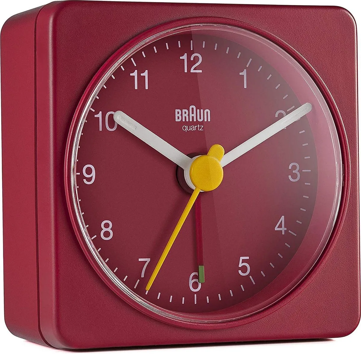 Braun BC02R Analoog Reiswekker - Rood - afbeelding 2 van 6