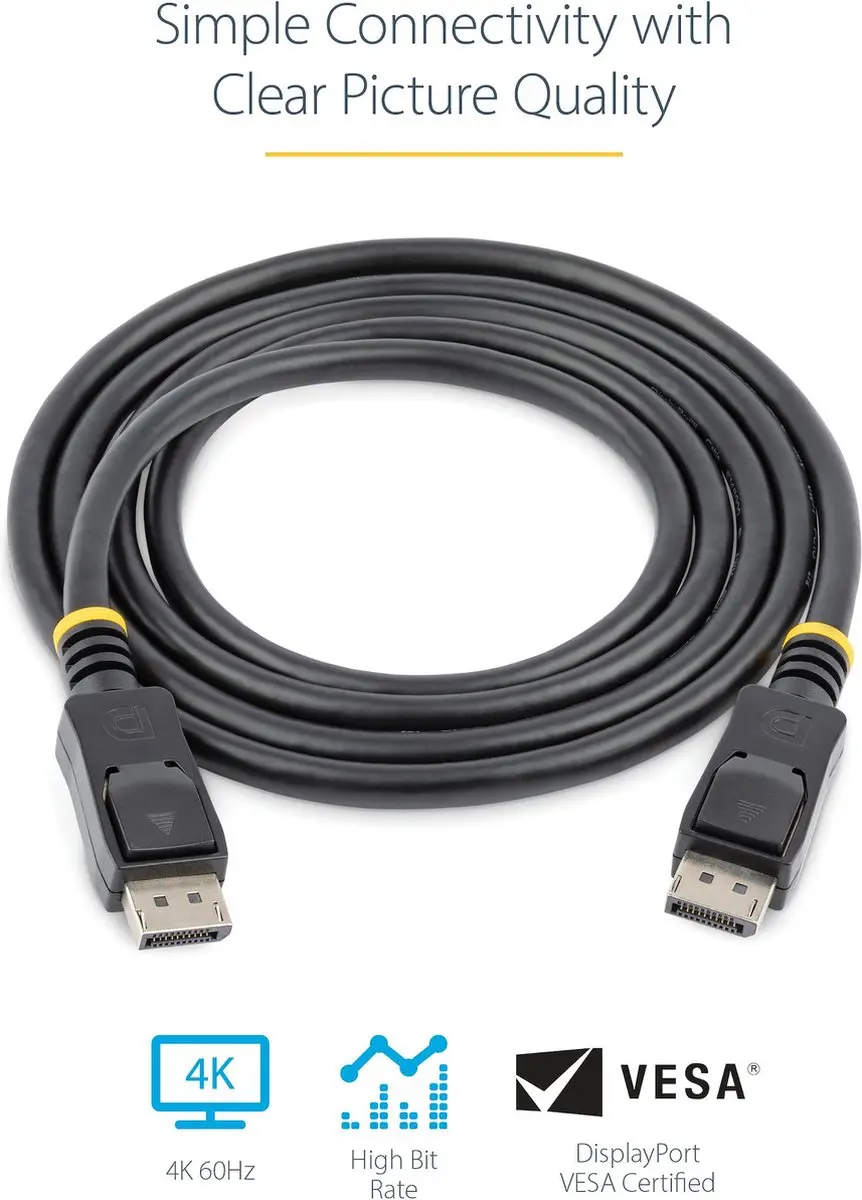 Startech DisplayPort 1.2 Kabel 1m - Zwart