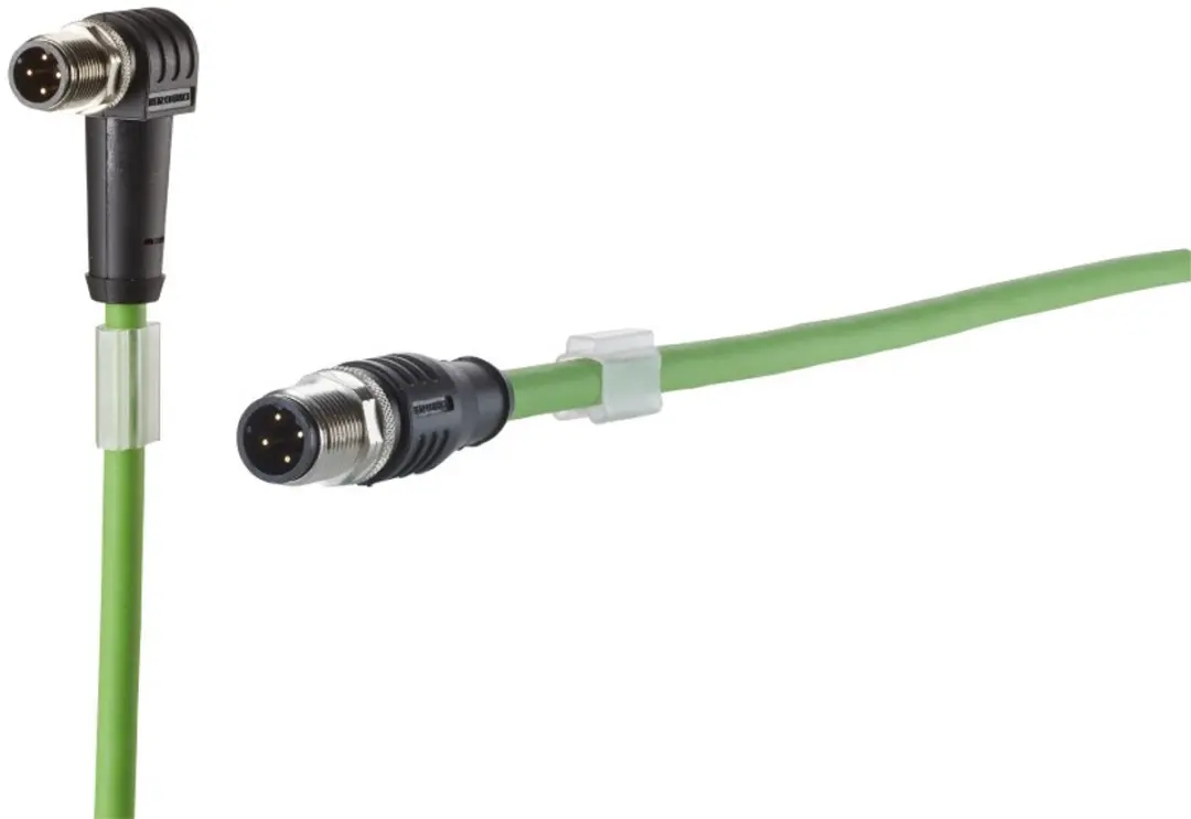 Metz Connect 142M1D19010 M12 Netwerkkabel CAT 5e SF/FTP 1m