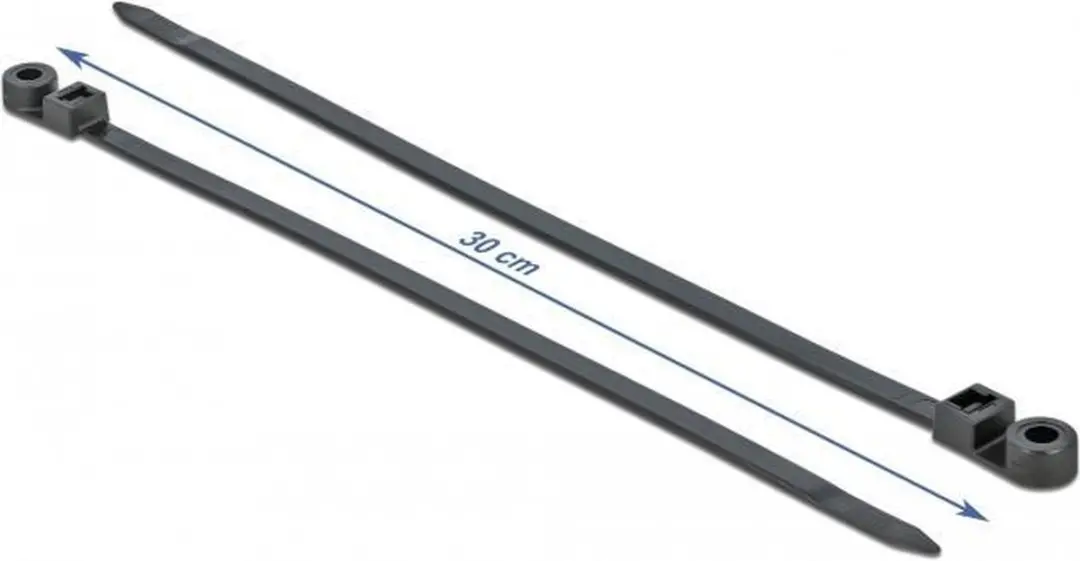 Delock Tie-wraps 300x7,6mm - 10 Stuks