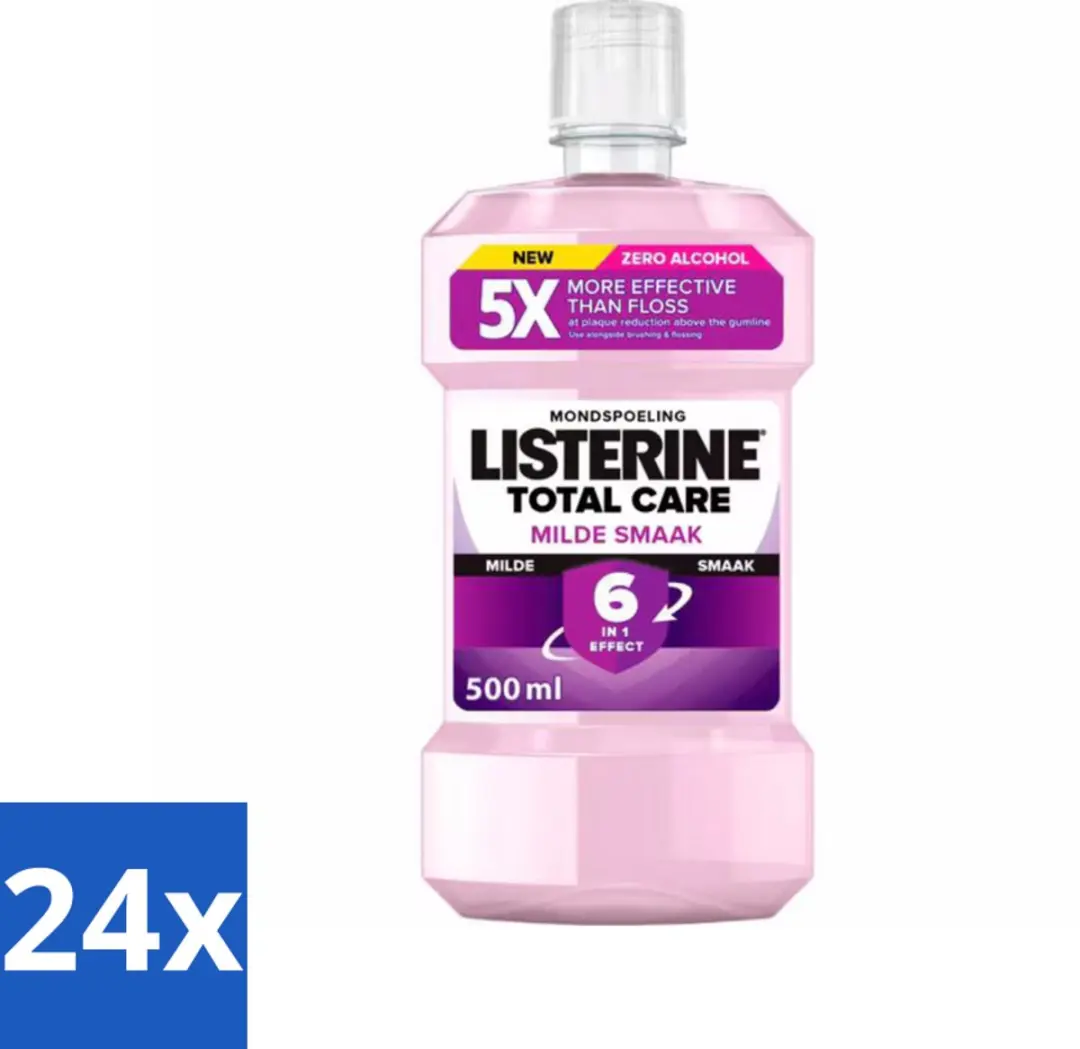 Listerine Total Care Mondwater Extra Mild 500ml