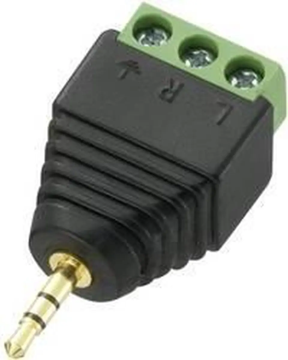 Tru Components 737601 Jackplug 2.5mm Stekker