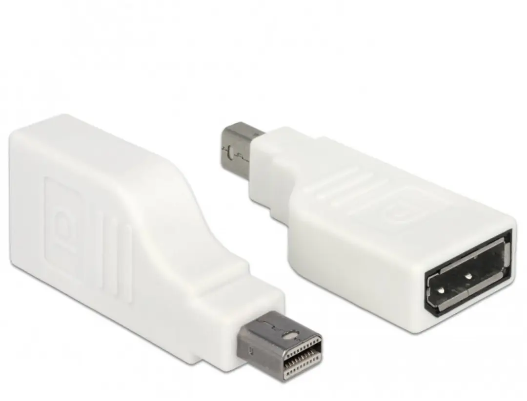 Delock Mini DisplayPort naar DisplayPort 90° Adapter 1.2