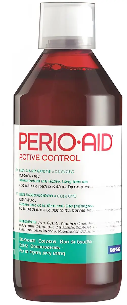 Perio Aid Active Control Mondspoeling 0,05% Chlorhexidine 500ml