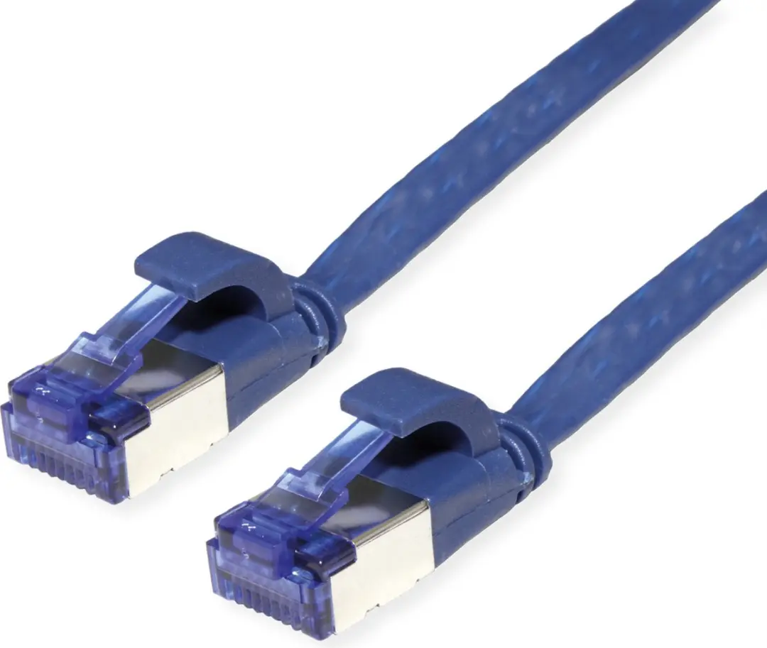 Value FTP Patchkabel Cat.6A Extra Plat 0,5m - Blauw