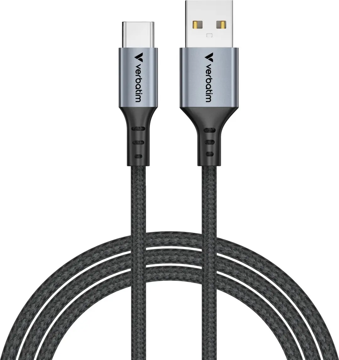 Verbatim USB-A naar USB-C Kabel 120cm - Transparant