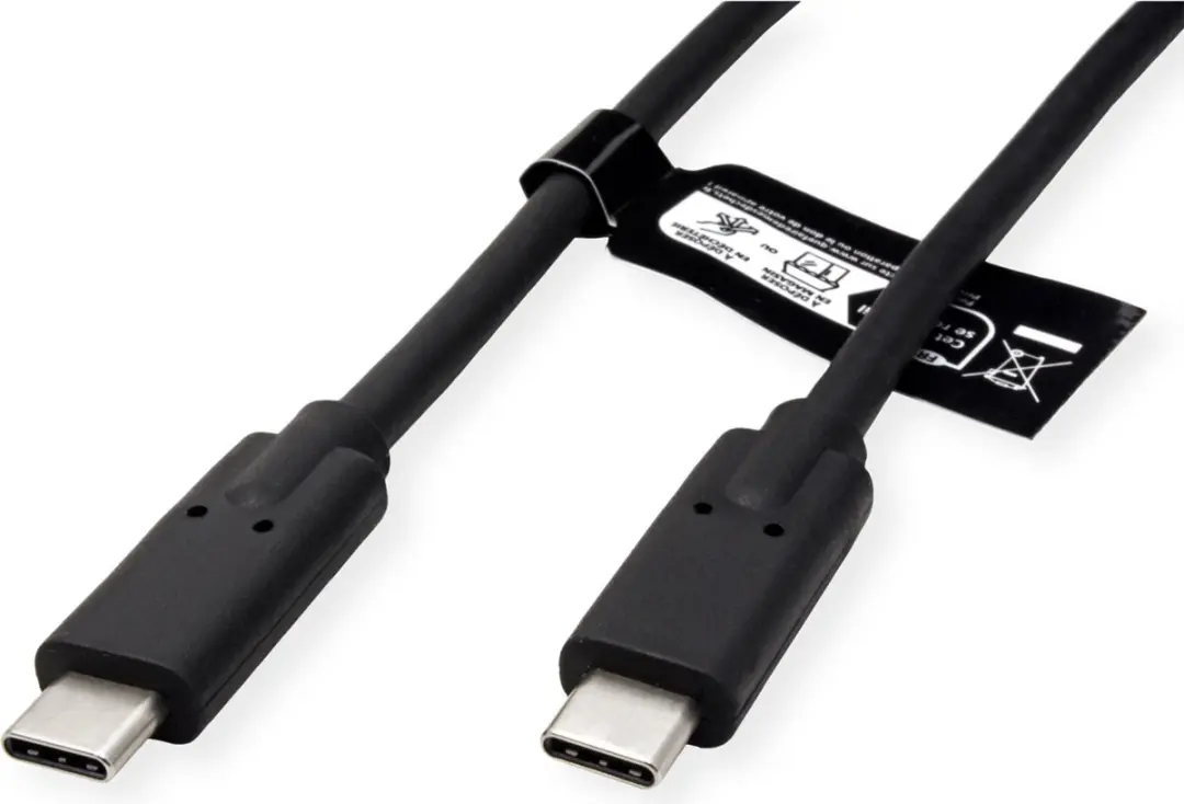 Value USB4 Gen2x2 Kabel C-C M/M 20Gbit/s 100W - Zwart 2m