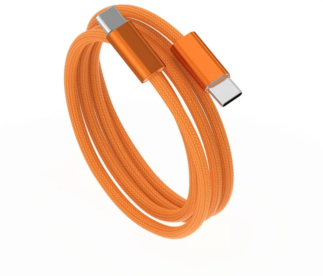WiWu USB-C Kabel 240W Fast Charge - 1.5m - Oranje
