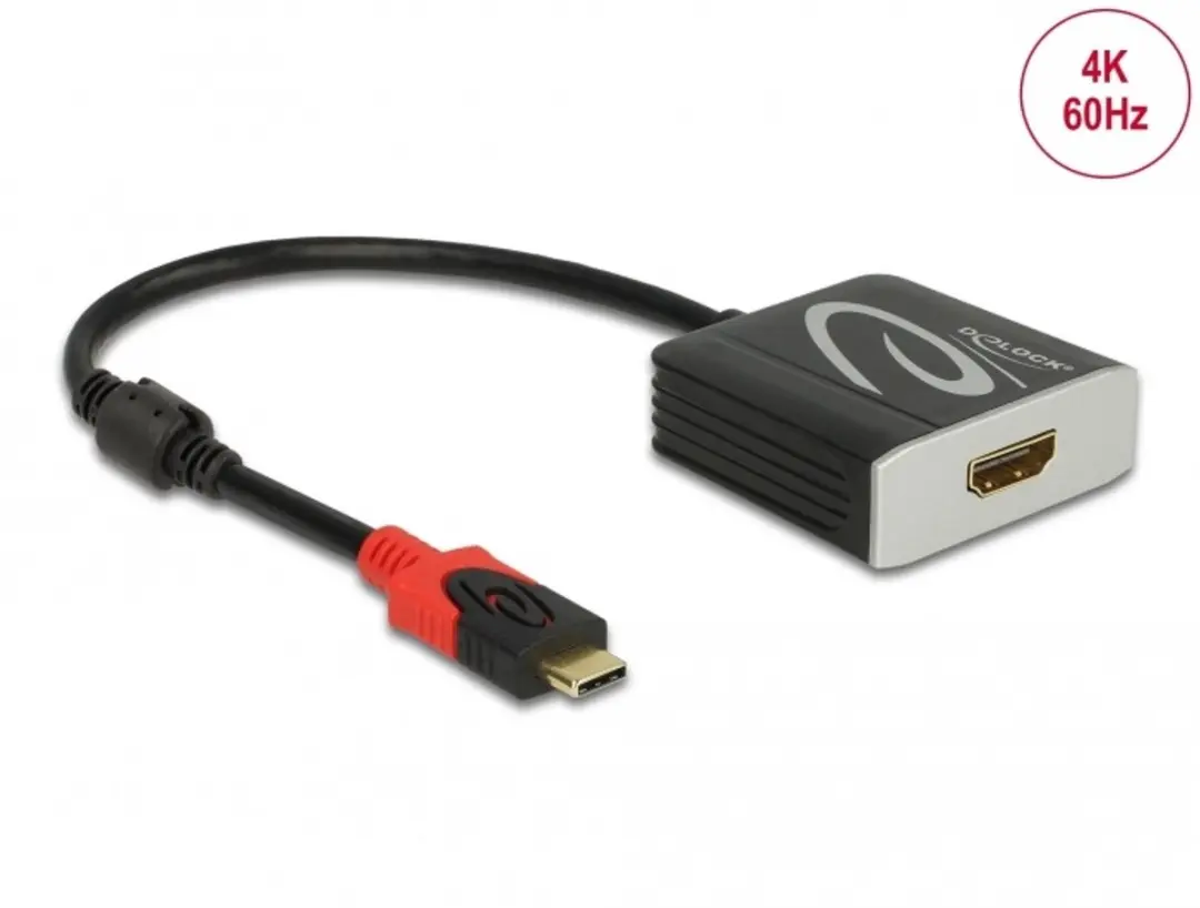 Delock Active USB-C naar HDMI Adapter 4K 60Hz HDR