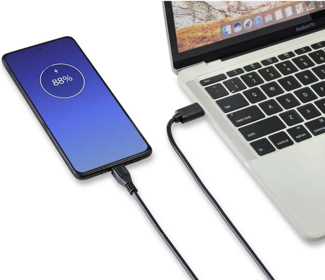 Renkforce RF-4716836 USB-kabel USB-A naar Micro-B 2.0m - Zwart