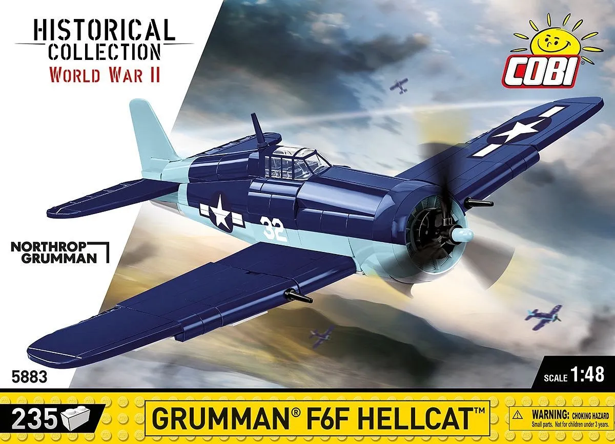 Cobi Grumman F6F Hellcat COBI-5883 - 235 Stukken - Meerkleurig