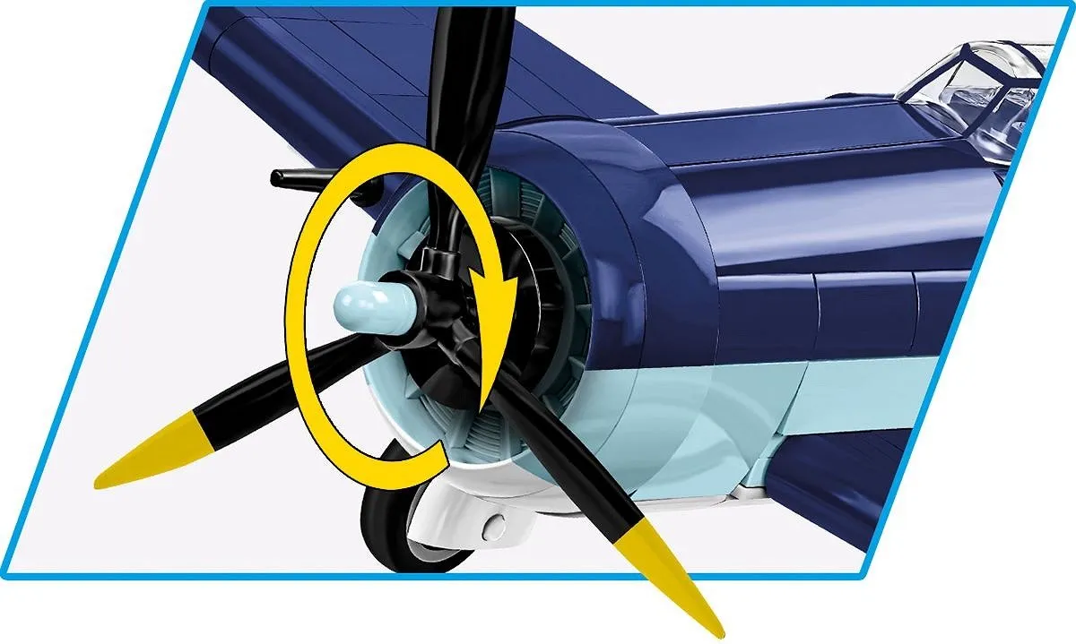 Cobi Grumman F6F Hellcat COBI-5883 - 235 Stukken - Meerkleurig - afbeelding 6 van 6