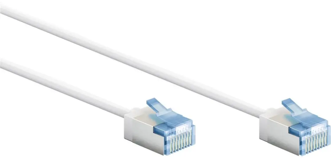Goobay UFTP CAT6a Netwerkkabel LSZH Wit 7,5m