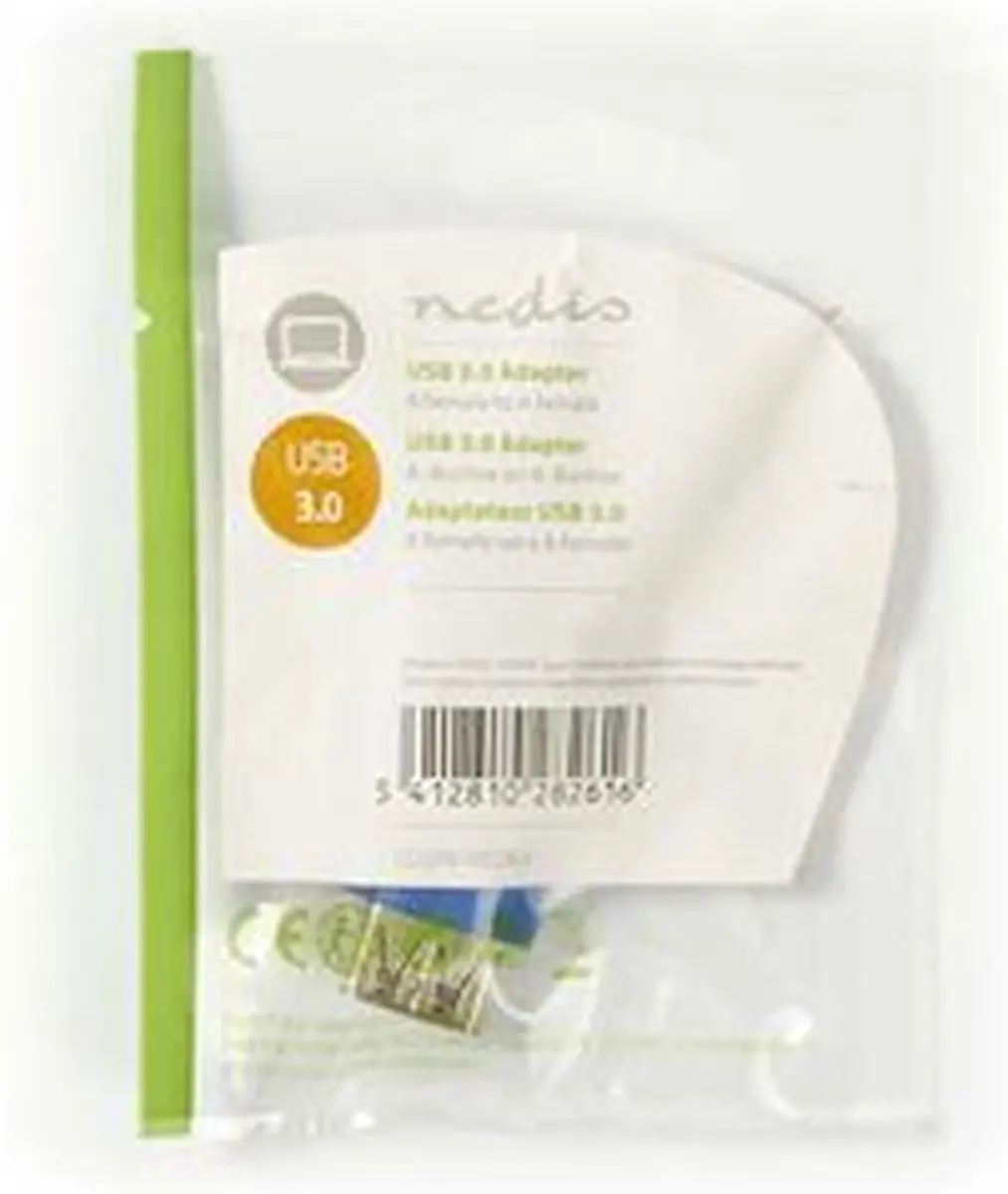 Nedis CCGP61902BU USB 3.0-adapter A Female - Blauw - afbeelding 6 van 6