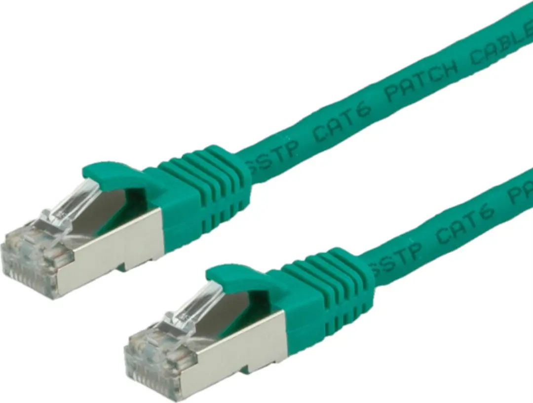Value Patchkabel Cat.6 S/FTP PiMF LS0H - 5m Groen