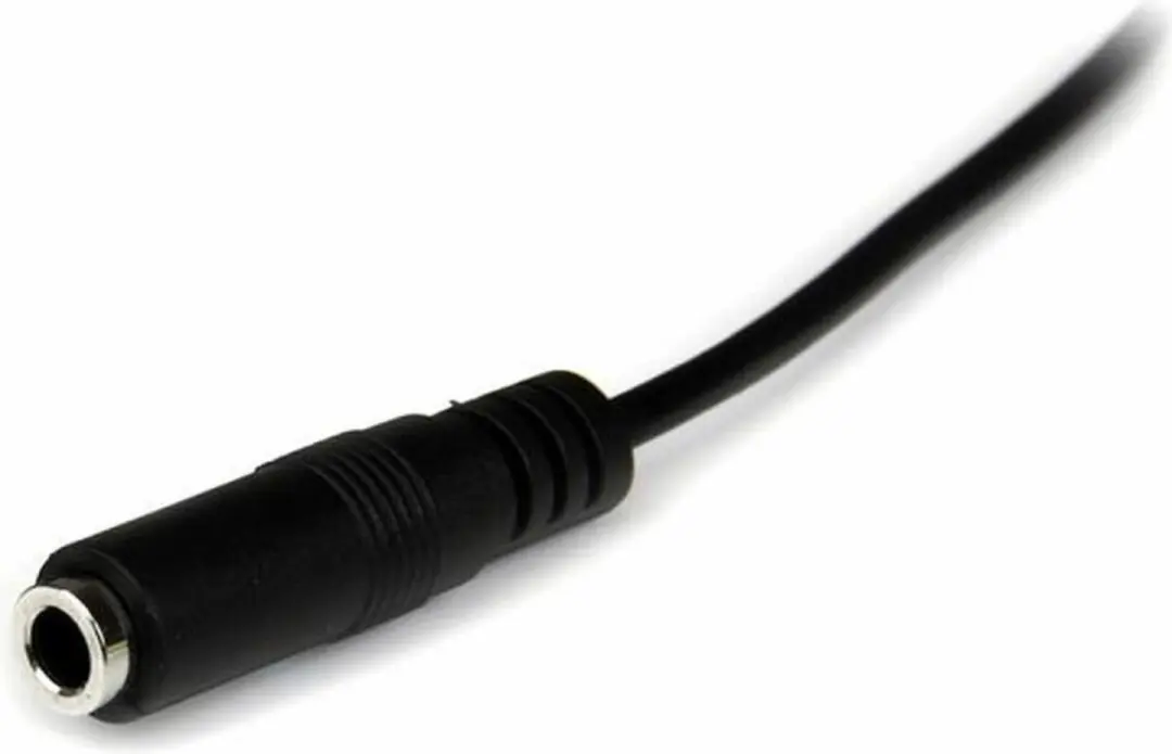 Startech 3,5mm Stereo Audioverlengkabel M/F 2m - Zwart