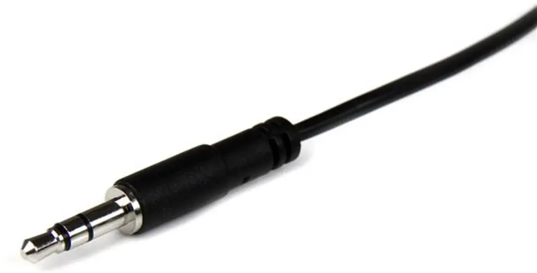 Startech 3,5mm Stereo Audioverlengkabel M/F 2m - Zwart