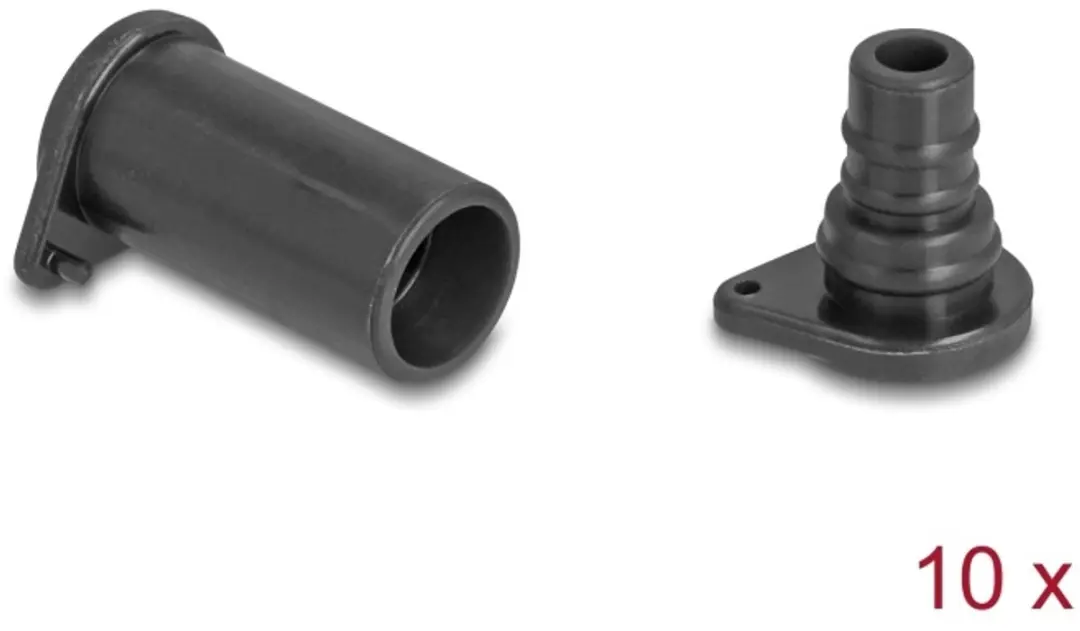 InLine DL4 Dust Cover - 2-delig - Silicone - 10 Stuks