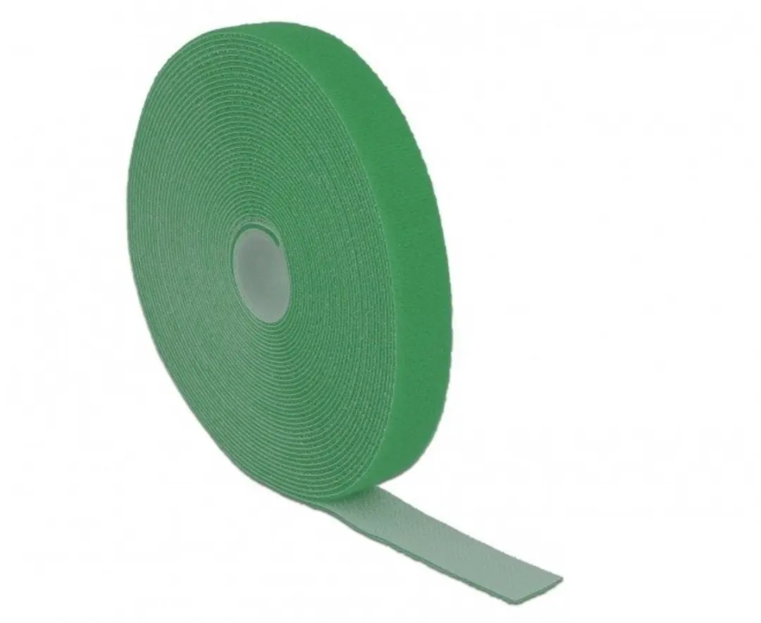 Delock Klittenbandrol 20mm Groen