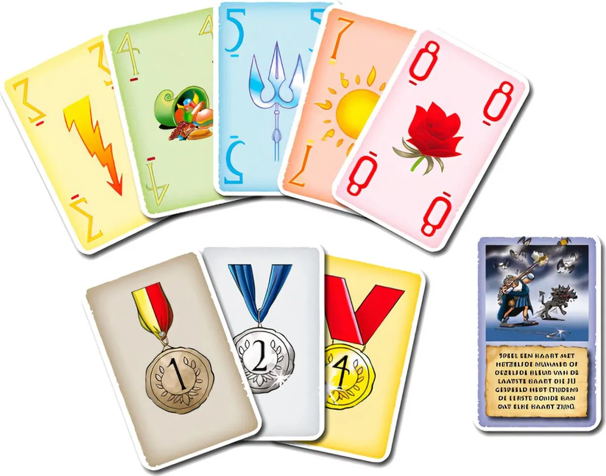 Olympicards Kaartspel 999-OLY01 - 2-7 Spelers