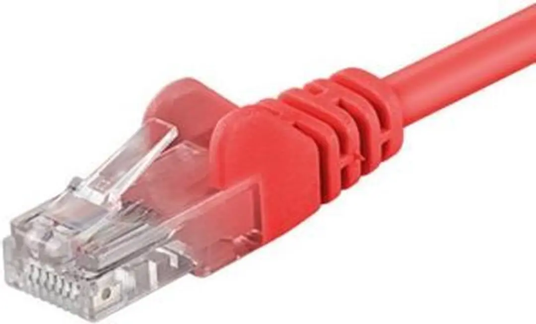 Goobay CAT6 Netwerkkabel RJ45 - Rood - 25m