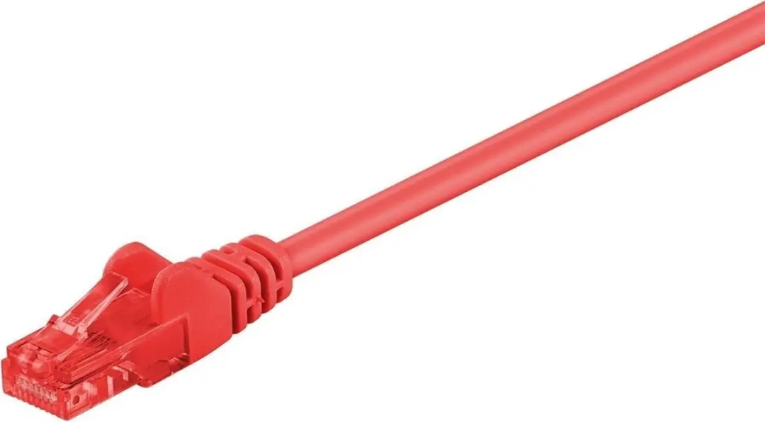 Goobay CAT6 Netwerkkabel RJ45 - Rood - 25m